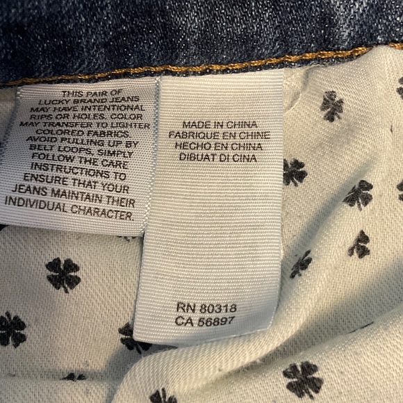 Lucky Brand Slim Fit Denim Jeans - Blue - Picture 8 of 10